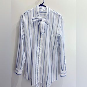 Elizabeth and James Button Down Shirt with Necktie (Small)